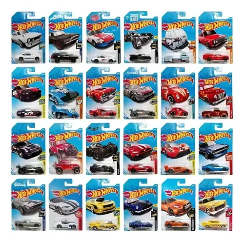 Hot Wheels Bulto Cerrado Vehículos Básicos Surtidos X 72 Uni Multicolor