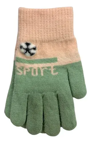 Guantes Infantiles Largos Para Niños Invierno Abrigados 7
