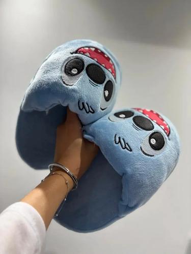 Pantuflas Infantiles Dibujos Peluche Varios Diseños Abrigada 11