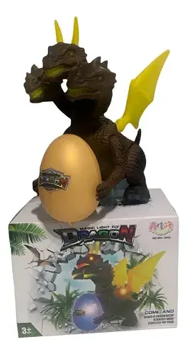 Dinosaurio Infantil Camina Hace Luces Y Sonido Robot Juguete