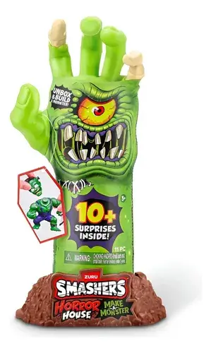 Smashers Mano De Monstruo Zombie 10 Sorpresas Lobo Horror 9