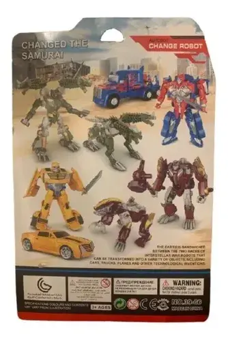 Transformer Robot Juguete Varios Modelos Auto Camion Dragon 12