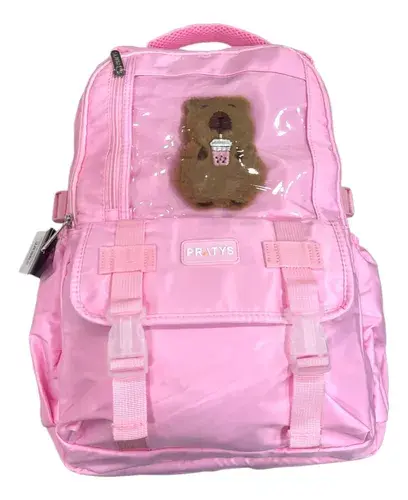 Mochila Capybara Impermeable Reforzada Nena Escuela Viajes 2
