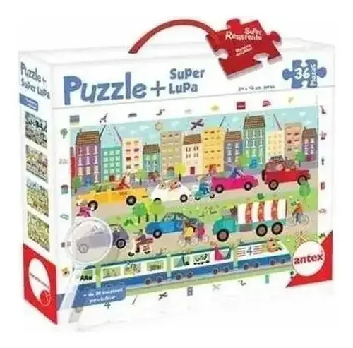 Puzzle Rompecabeza Gigante 36 Piezas Más Lupa Antex 3033 6