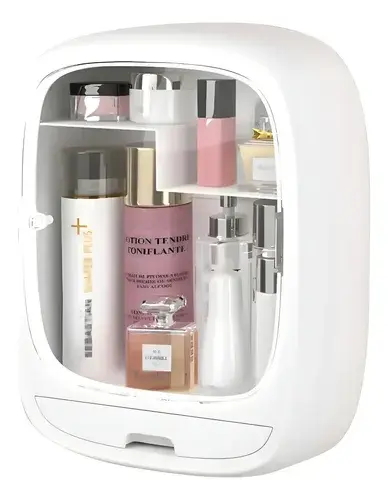 Organizador De Cosméticos Colgante Pared Baño Estantes Cajon 10