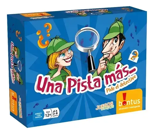 Juego De Mesa Una Pista Mas Pide El Detective Cartas Bontus