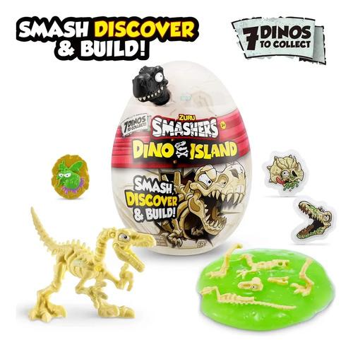 Huevo De Dinosaurio Con 6 Sorpresas Smasher Zuru Dino Island 2