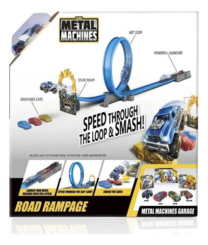 Pista Metal Machines Road Rampage Color Azul 4