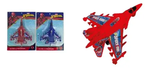 Avion A Friccion Spiderman Hombre Araña Spidey Jueguete Niño Spiderman Rojo O Azul 7
