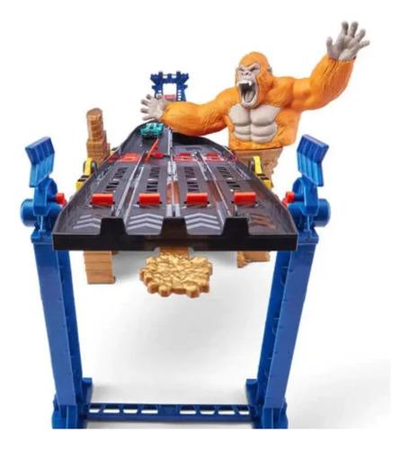 Pista Lanzadora De Autos Ataque Gorilla Attack Metal Machine Lane Gorilla Attack 4