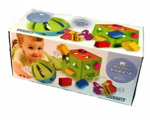 Set Didáctico 3 En 1 Sonajero Encastre Duravit 6