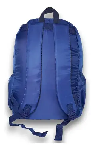 Mochila Afa Argentina Escolar Reforzada Velcro Con Parches 4