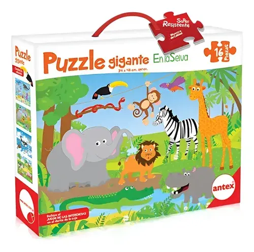 Rompezabezas Puzzle Gigante Didactico 16 Piezas Niños Antex 15
