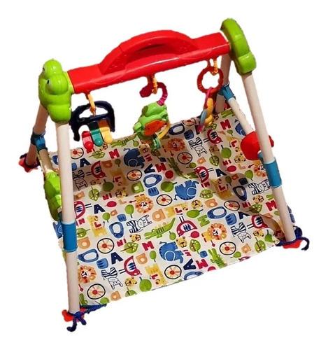 Gimnasio Con Sonajeros Y Albombra Gym Para Bebes Color Antex 7