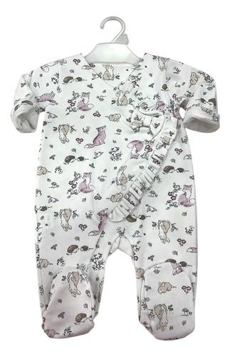 Enterito Bebe Beba Recien Nacida Algodon Super Suave Premium 15