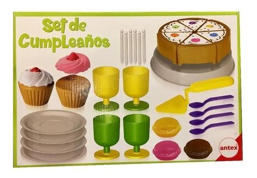 Comiditas Set De Cumpleaños Encastre Orig Antex Mundo Manias 2