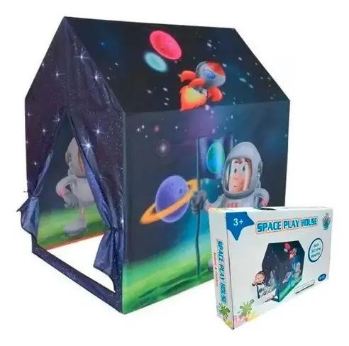Carpa Casa Casita Pelotero Astronauta 100 Pelotas Arma Facil Astronauta 5