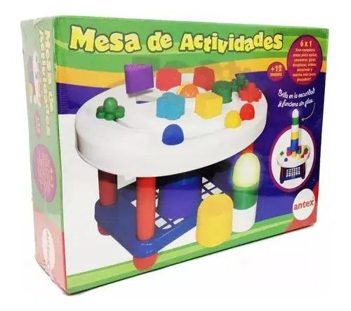 Mesa De Actividades Didactica 6 Juegos En 1 Original Antex 5