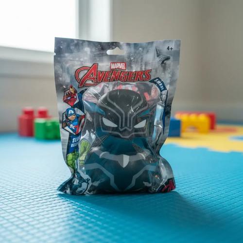 Muñeco Squishy Avengers Marvel Smash Foamie Coleccionable Pantera Negra