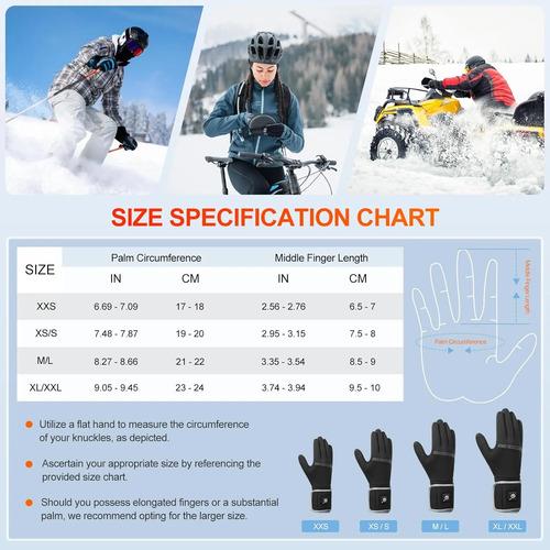 Guantes Térmicos Savior Heat Recargables Ultralivianos 4