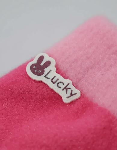 Guantes Infantiles Abrigados Invierno Frio Lucky Fucsia Único Lisa 4