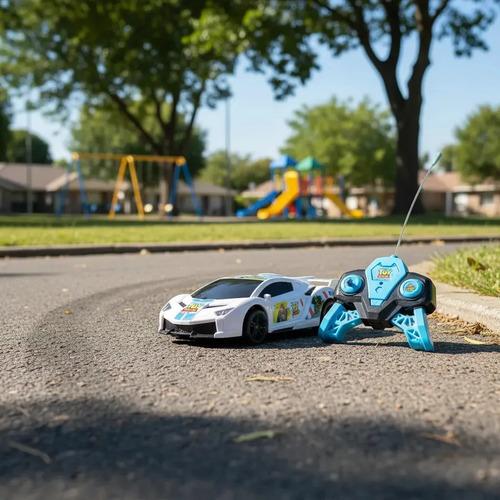 Auto Radio Control Toy Story Disney Pixar Lelab Blanco