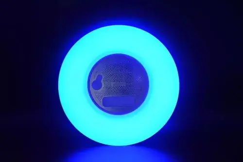 Parlante Luz Led Sumergible Pileta Bluetooth A Prueba D Agua Blanco 7