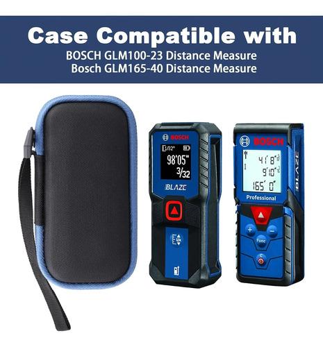 Funda Rígida Eva P/bosch Glm100-23 Glm165-40 Con Cierre Azul 5