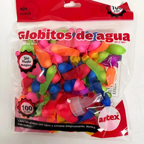 Globitos De Agua Sin Nudos Magicas Cierran Solas 100u Globos Varios 2