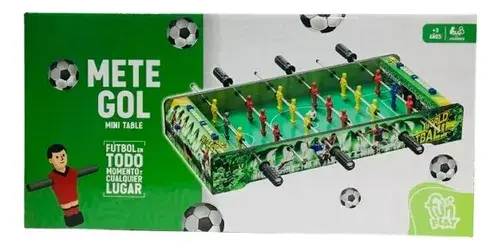Juego De Mesa Metegol Mini Table Verde