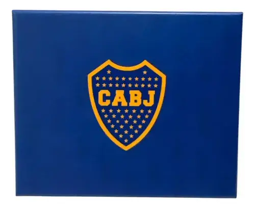 Billetera De Hombre Boca Juniors De Cuero Licencia Oficial 13