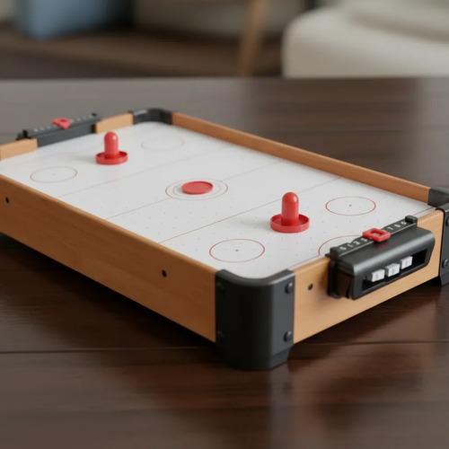 Tejo Air Hockey De Mesa Juego Para Niños Y Adultos Portatil 7