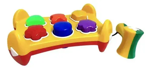 Juego Didactico De Encastres Martillero Con Formitas 3