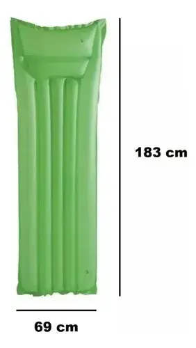 Combo Inflable Colchoneta Pileta + 2 Pelota + 3 Posa Vaso Mate 5