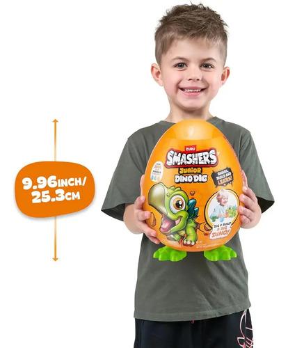 Dino Smashers Huevo Dinosaurio 18 Sorpresas C Masas Y Moldes 9