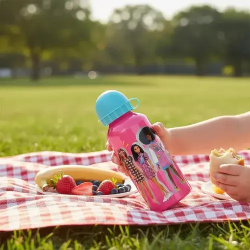 Stor Botella De Aluminio 400 Ml Barbie Rosa Chicle 4