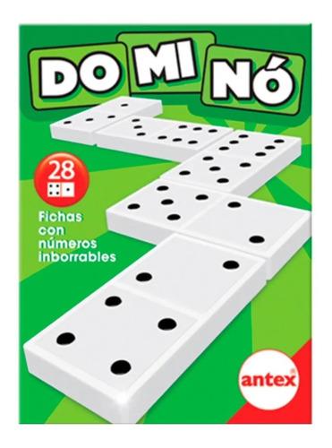 Domino Juego De Mesa 28 Fichas En Caja Antex Clasico Ingenio