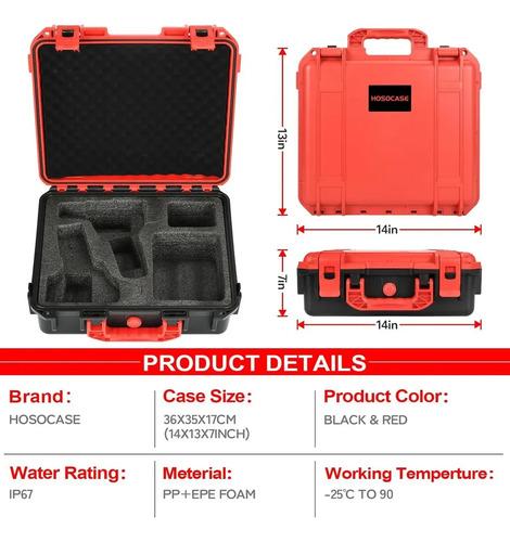 Estuche Para Taladro Destornillador Milwaukee M12 Funda Top Rojo/negro 5