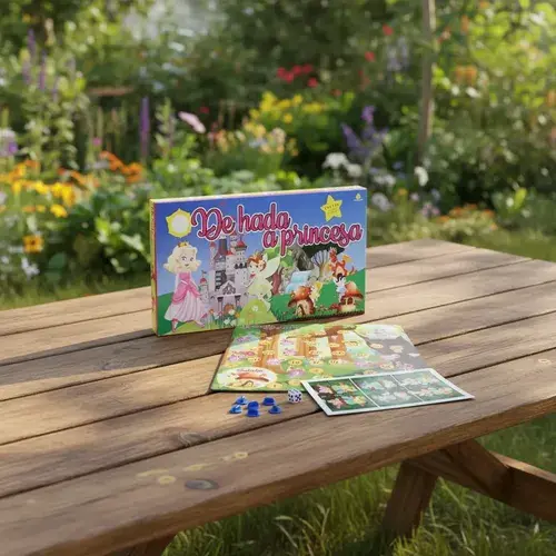 Juego De Mesa Infantil Yuyu De Hada A Princesa Para Niños 3+ 3