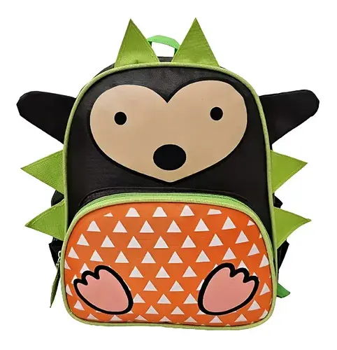 Mochila Jardin Infantil Diseño Animales Niño Niña Chicos Color Puercoespín Joaquín Diseño De La Tela Rayas 3