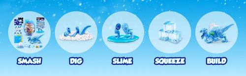 Smashers Huevo Dino Ice Age Egg Mini 6 Sorpresas Dinosaurio 8