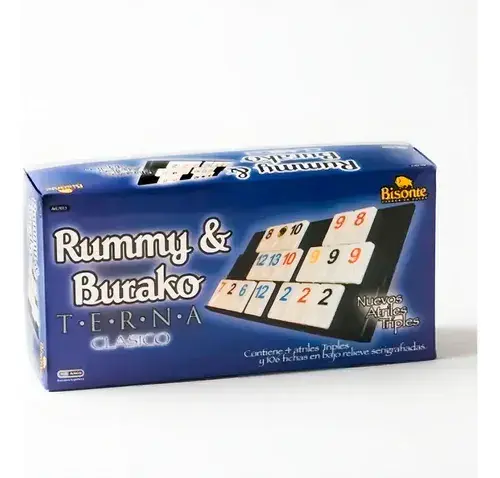 Juego De Burako Rummy Terna Bisonte 4