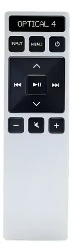 Control Remoto Vizio Xrs500 Para Barra De Sonido S3851w Gris