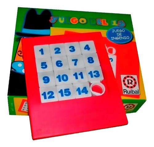 Juego Del 15 Juego De Mesa Ingenio Ordena Los Numeros Ruibal 4