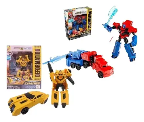 Transformer Robot Juguete Varios Modelos Auto Camion Dragon 6