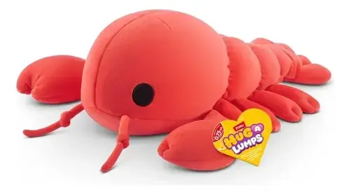 Peluche De Apego Hug A Lumps Pequeño Para Abrazar Animales Langosta