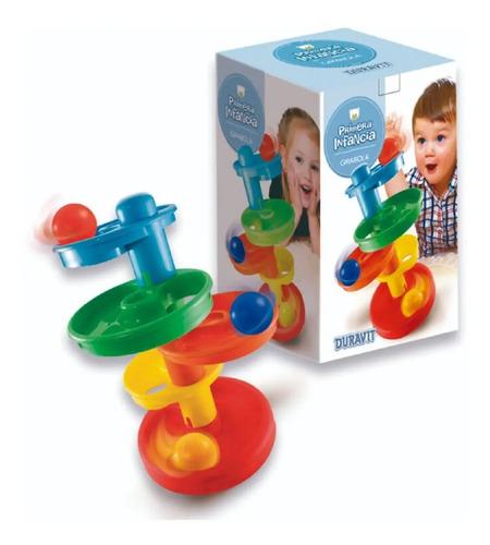 Set Didactico Bebe Gira Bolas Juego Recorrido Duravit 676 Color Multicolor