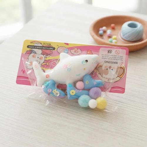 Squishy Tralalero Tralala Con Brillos Antiestres Relajante Agua