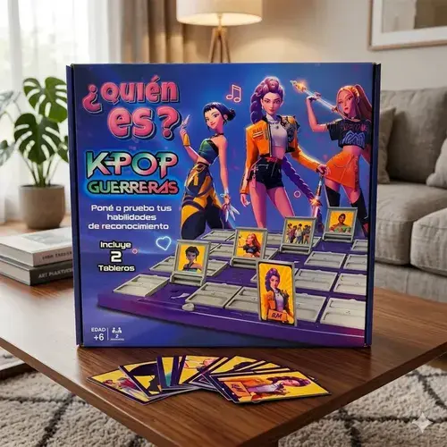 Juego De Mesa Quién Es Guerreras K-pop 4