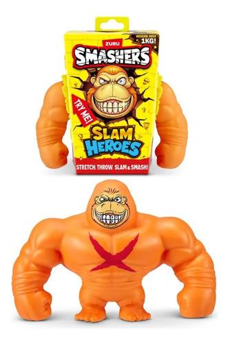 Smashers Slam Heroes Gorila Muñeco Para Estirar Y Aplastar 3